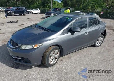 2013 Honda Civic Lx from USA, damaged, VIN 19XFB2F54DE095100